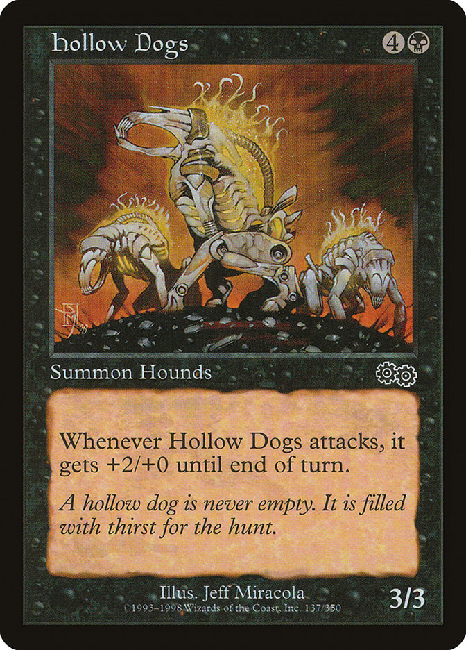 Hollow Dogs [Urza's Saga] - Magic: The Gathering - Card Brawlers | Quebec | Canada |