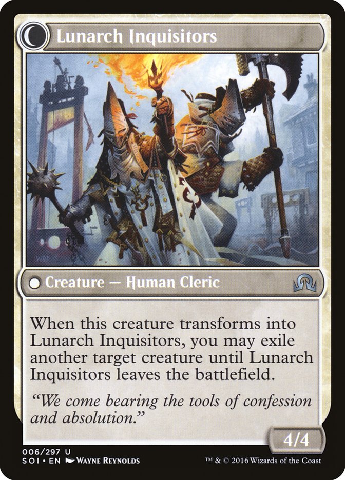 Avacynian Missionaries // Lunarch Inquisitors [Shadows over Innistrad] - Magic: The Gathering - Card Brawlers | Quebec | Canada |