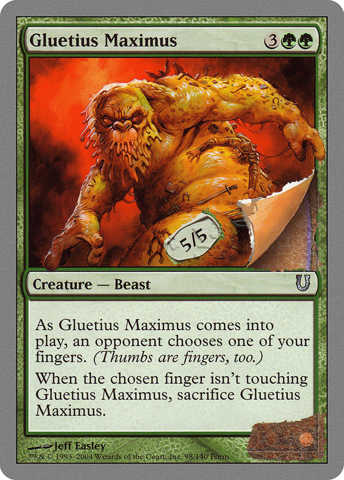 Gluetius Maximus [Unhinged] - Magic: The Gathering - Card Brawlers | Quebec | Canada |
