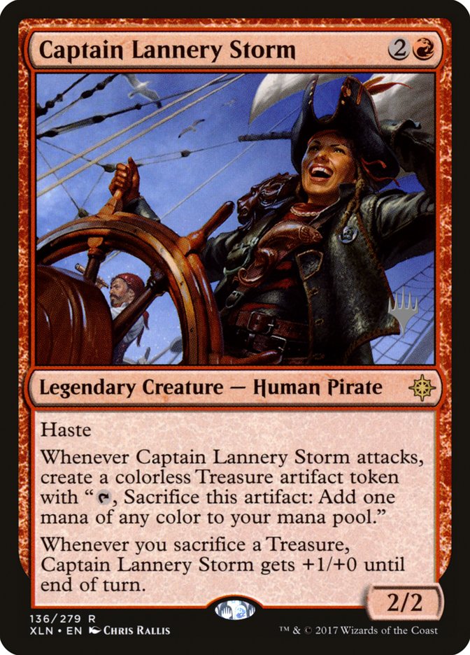 Captain Lannery Storm (Promo Pack) [Ixalan Promos] - Magic: The Gathering - Card Brawlers | Quebec | Canada |
