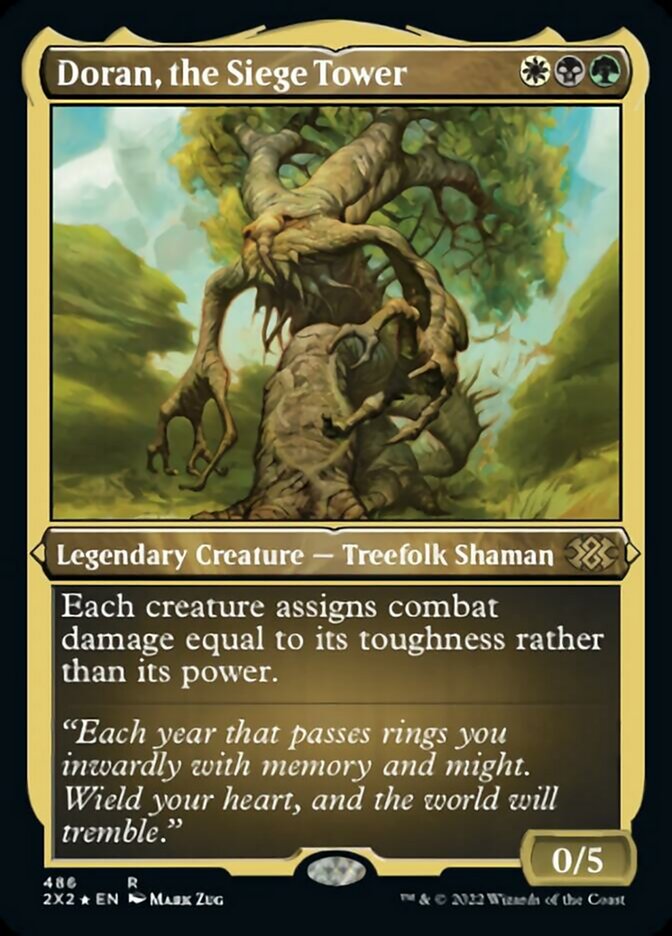 Doran, the Siege Tower (Foil Etched) [Double Masters 2022] - Magic: The Gathering - Card Brawlers | Quebec | Canada |