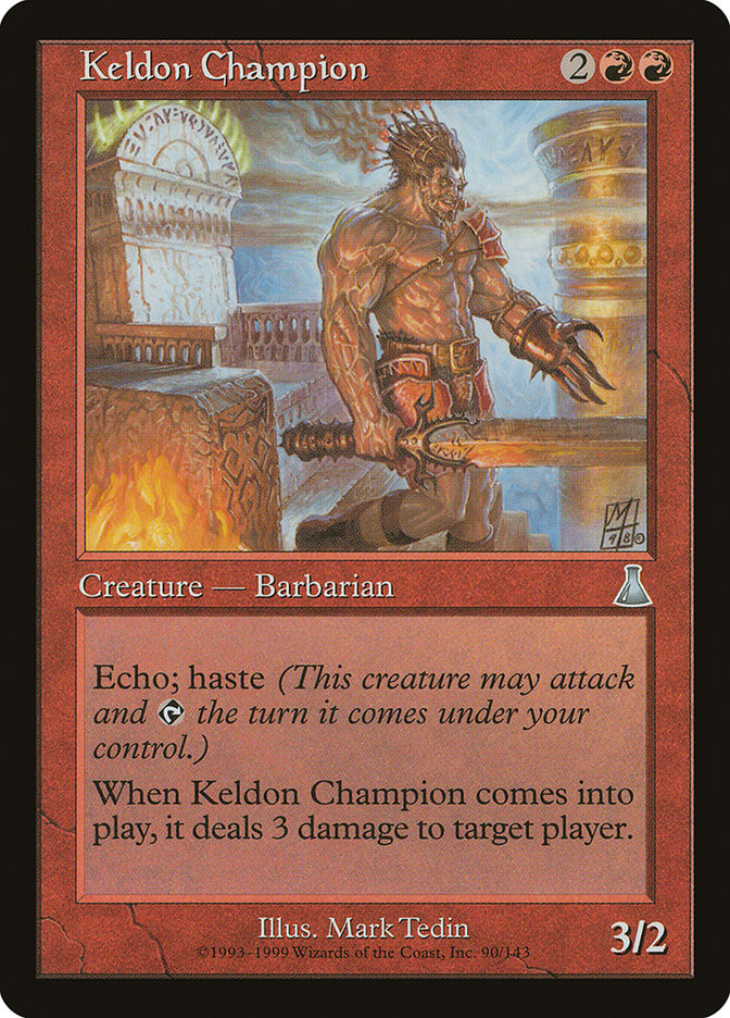 Keldon Champion [Urza's Destiny] - Magic: The Gathering - Card Brawlers | Quebec | Canada |