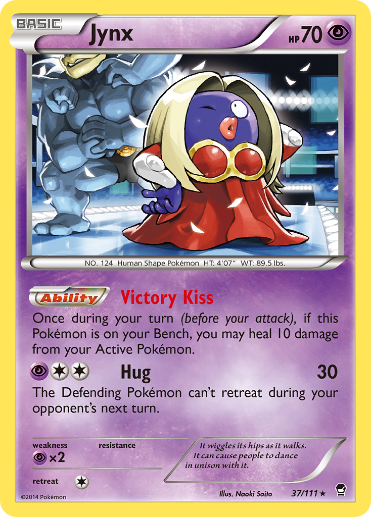 Jynx (37/111) [XY: Furious Fists] - Pokémon - Card Brawlers | Quebec | Canada |