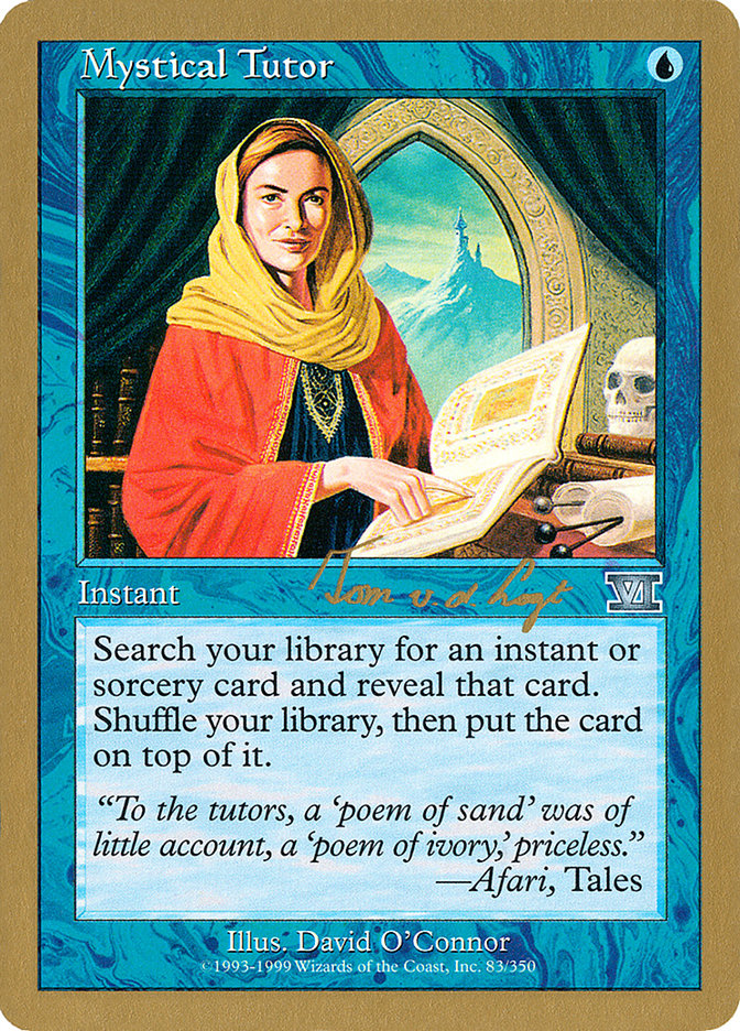 Mystical Tutor (Tom van de Logt) [World Championship Decks 2000] - Magic: The Gathering - Card Brawlers | Quebec | Canada |