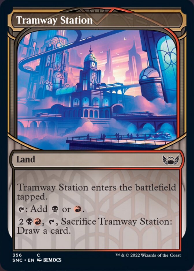 Tramway Station (Showcase Skyscraper) [Streets of New Capenna] - Magic: The Gathering - Card Brawlers | Quebec | Canada |