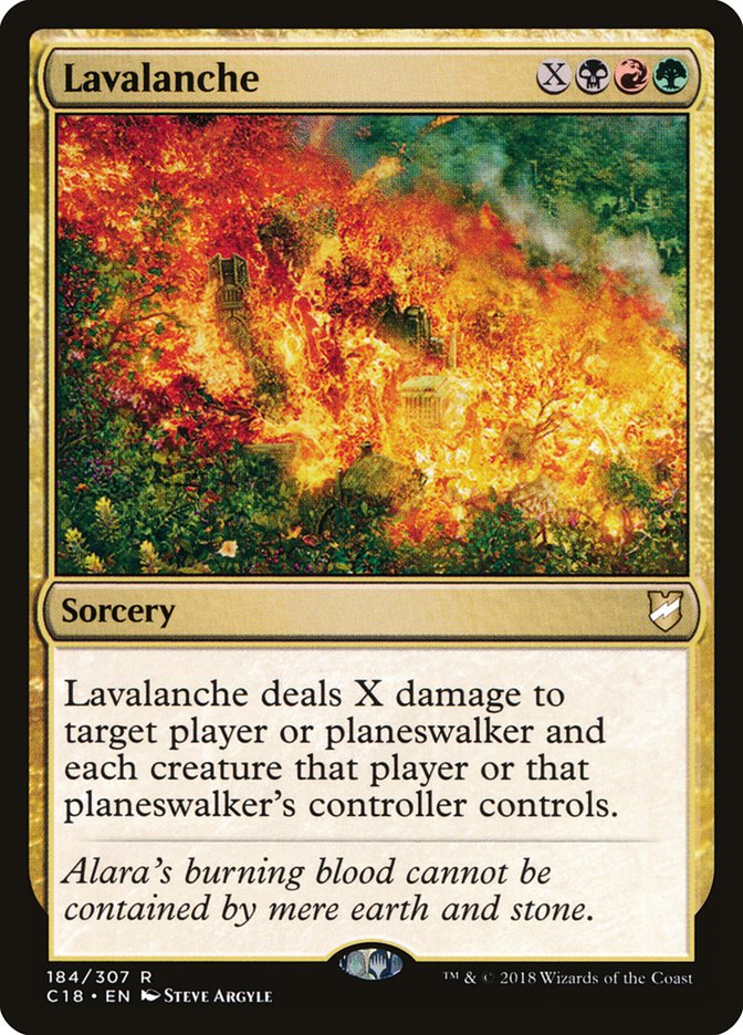 Lavalanche [Commander 2018] - Magic: The Gathering - Card Brawlers | Quebec | Canada |