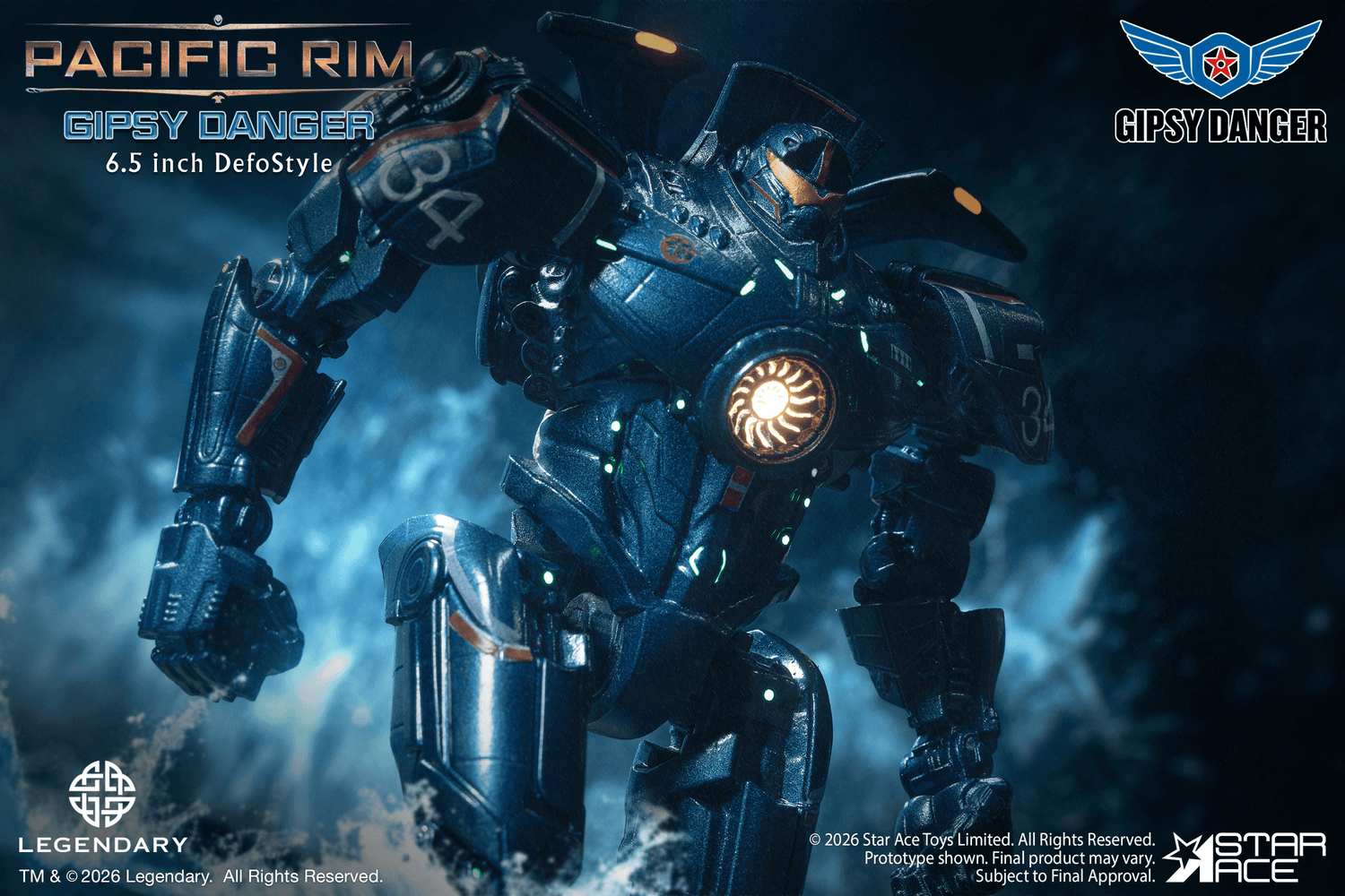 Star Ace - Pacific Rim – Gipsy Danger DefoStyle Figure DX - (PREORDER) December 15, 2026