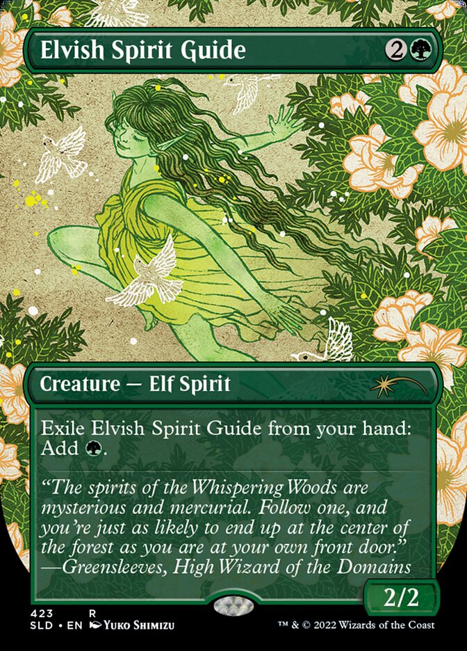 Elvish Spirit Guide (Borderless) [Secret Lair Drop Series] - Magic: The Gathering - Card Brawlers | Quebec | Canada |