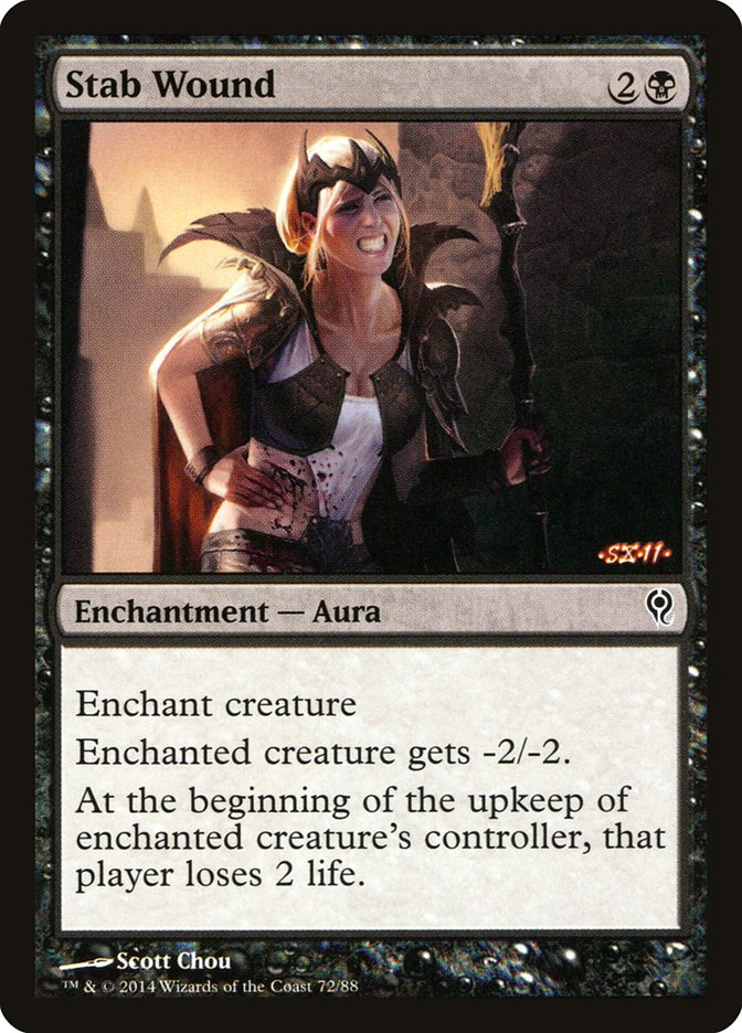 Stab Wound [Duel Decks: Jace vs. Vraska] - Magic: The Gathering - Card Brawlers | Quebec | Canada |