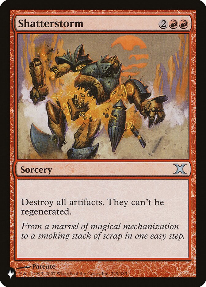 Shatterstorm [The List] - Magic: The Gathering - Card Brawlers | Quebec | Canada |