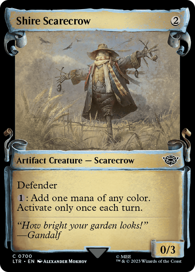Shire Scarecrow [The Lord of the Rings: Tales of Middle-Earth Showcase Scrolls] - Magic: The Gathering - Card Brawlers | Quebec | Canada |
