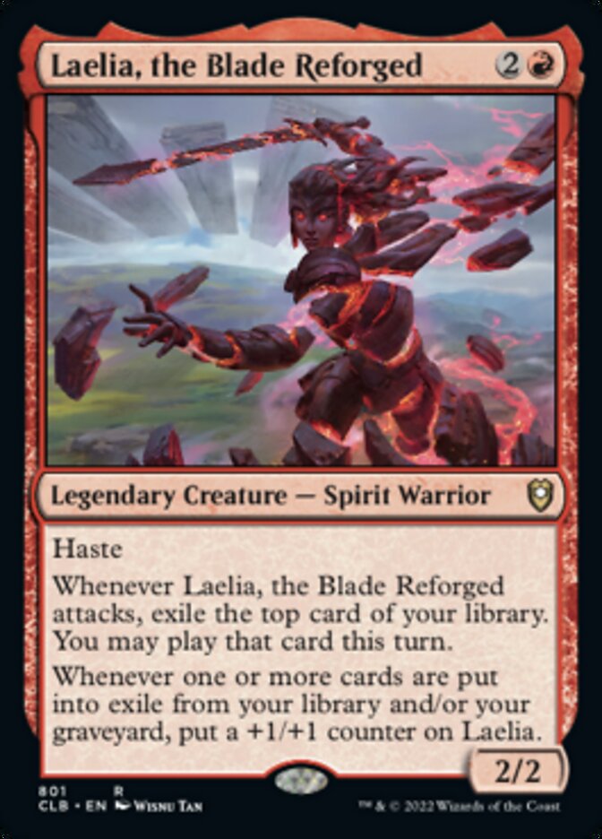 Laelia, the Blade Reforged [Commander Legends: Battle for Baldur's Gate] - Magic: The Gathering - Card Brawlers | Quebec | Canada |