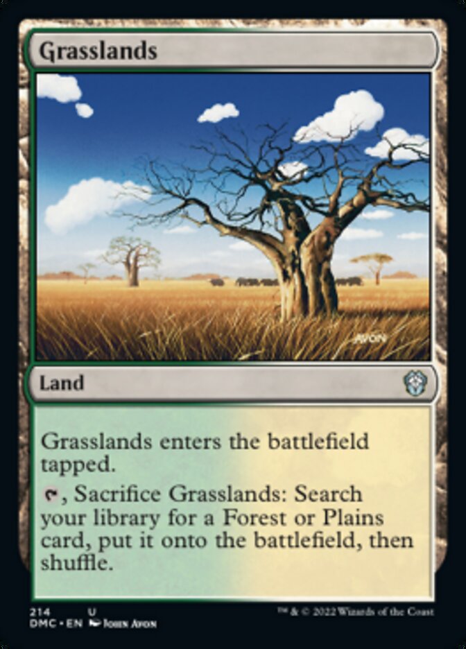 Grasslands [Dominaria United Commander] - Magic: The Gathering - Card Brawlers | Quebec | Canada |