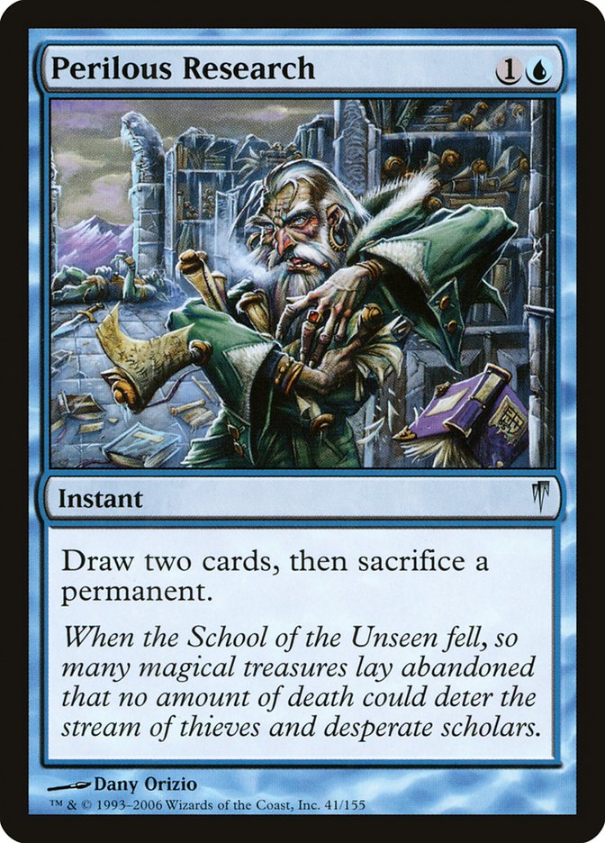 Perilous Research [Coldsnap] - Magic: The Gathering - Card Brawlers | Quebec | Canada |