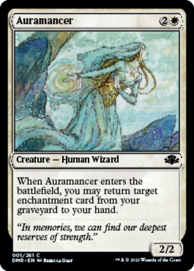 Auramancer [Dominaria Remastered] - Magic: The Gathering - Card Brawlers | Quebec | Canada |