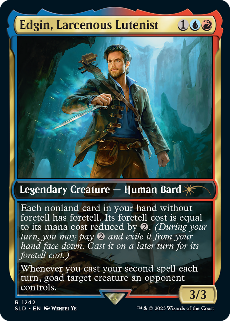 Edgin, Larcenous Lutenist [Secret Lair Drop Series] - Magic: The Gathering - Card Brawlers | Quebec | Canada |