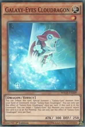 Galaxy-Eyes Cloudragon [WSUP-EN009] Super Rare - Yu-Gi-Oh! - Card Brawlers | Quebec | Canada |