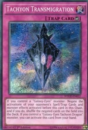 Tachyon Transmigration [WSUP-EN012] Secret Rare - Yu-Gi-Oh! - Card Brawlers | Quebec | Canada |