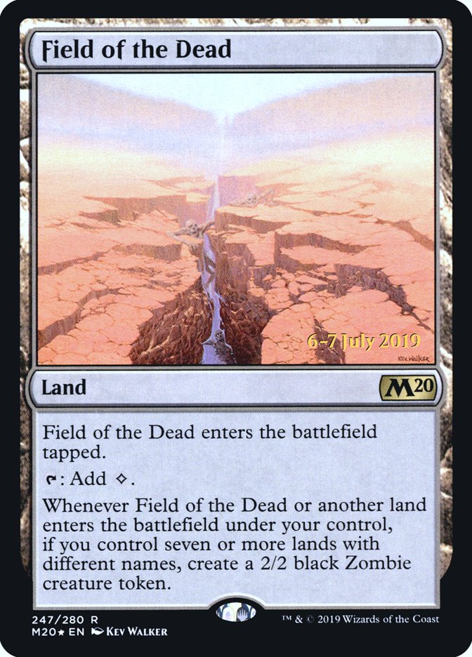 Field of the Dead [Core Set 2020 Prerelease Promos] - Magic: The Gathering - Card Brawlers | Quebec | Canada |
