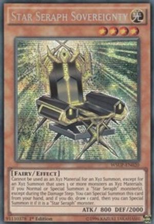 Star Seraph Sovereignty [WSUP-EN020] Secret Rare - Yu-Gi-Oh! - Card Brawlers | Quebec | Canada |