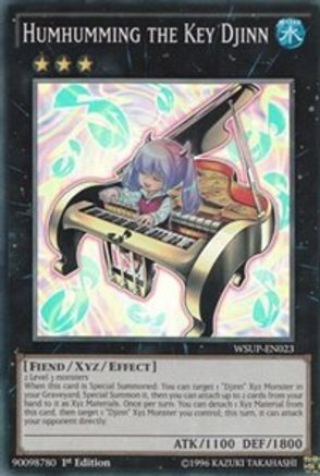 Humhumming the Key Djinn [WSUP-EN023] Super Rare - Yu-Gi-Oh! - Card Brawlers | Quebec | Canada |
