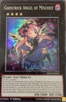 Ghostrick Angel of MIschief [WSUP-EN035] Super Rare - Yu-Gi-Oh! - Card Brawlers | Quebec | Canada |