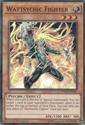 Wattsychic Fighter [WSUP-EN041] Super Rare - Yu-Gi-Oh! - Card Brawlers | Quebec | Canada |