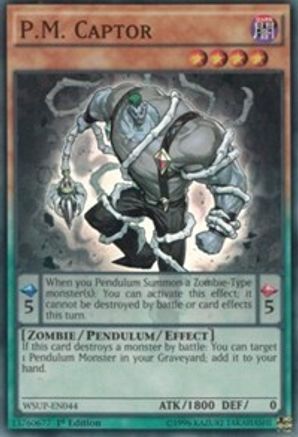 P.M. Captor [WSUP-EN044] Super Rare - Yu-Gi-Oh! - Card Brawlers | Quebec | Canada |