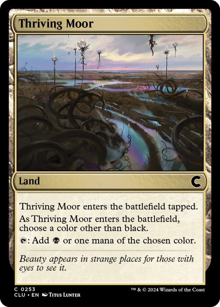 Thriving Moor [Ravnica: Clue Edition] - Magic: The Gathering - Card Brawlers | Quebec | Canada |