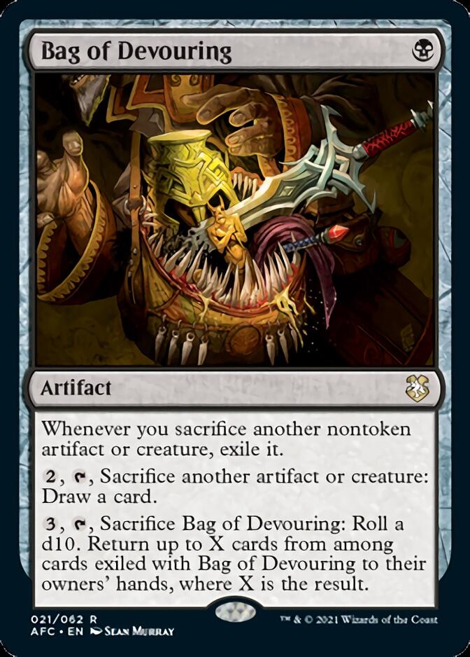 Bag of Devouring [Dungeons & Dragons: Adventures in the Forgotten Realms Commander] - Magic: The Gathering - Card Brawlers | Quebec | Canada |