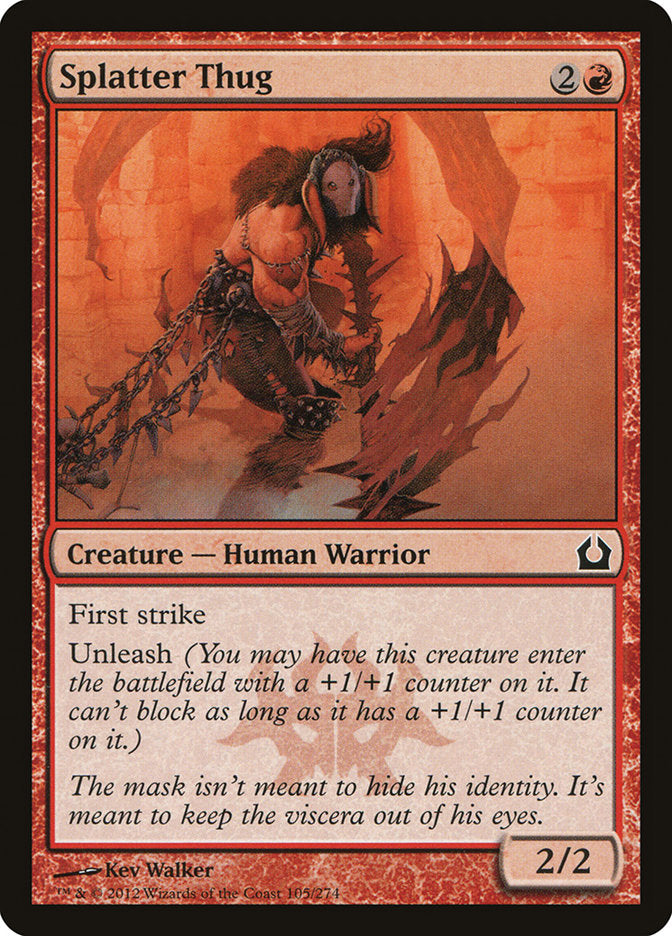 Splatter Thug [Return to Ravnica] - Magic: The Gathering - Card Brawlers | Quebec | Canada |