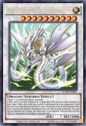 Ascension Sky Dragon [YCSW-EN007] Ultra Rare - Yu-Gi-Oh! - Card Brawlers | Quebec | Canada |