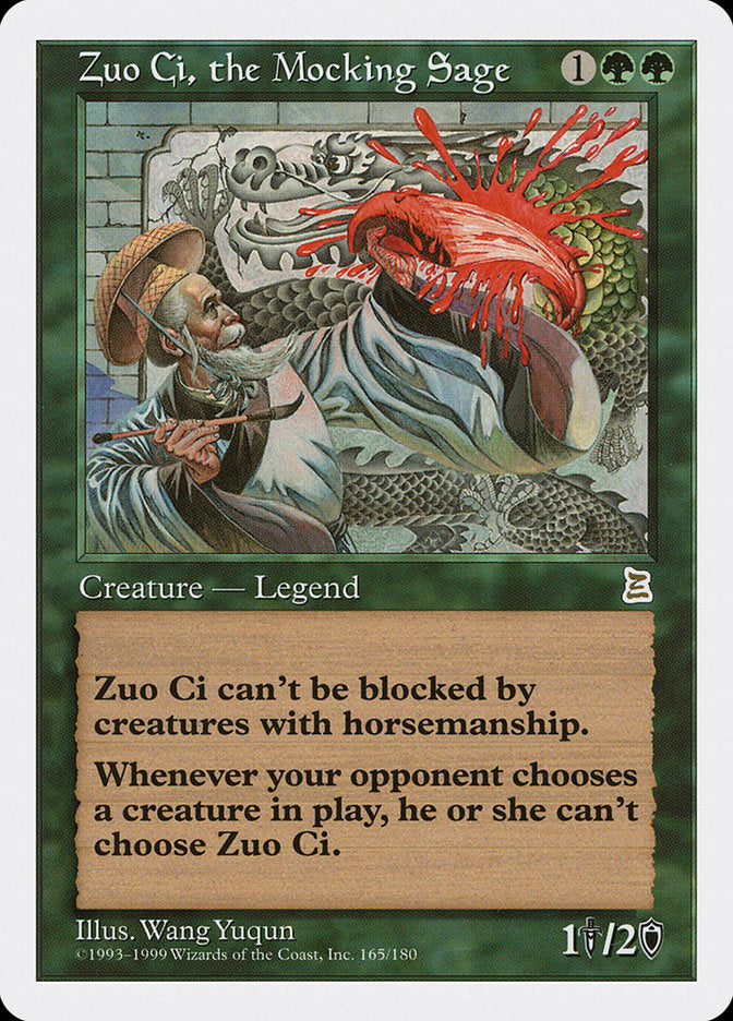 Zuo Ci, the Mocking Sage [Portal Three Kingdoms] - Magic: The Gathering - Card Brawlers | Quebec | Canada |