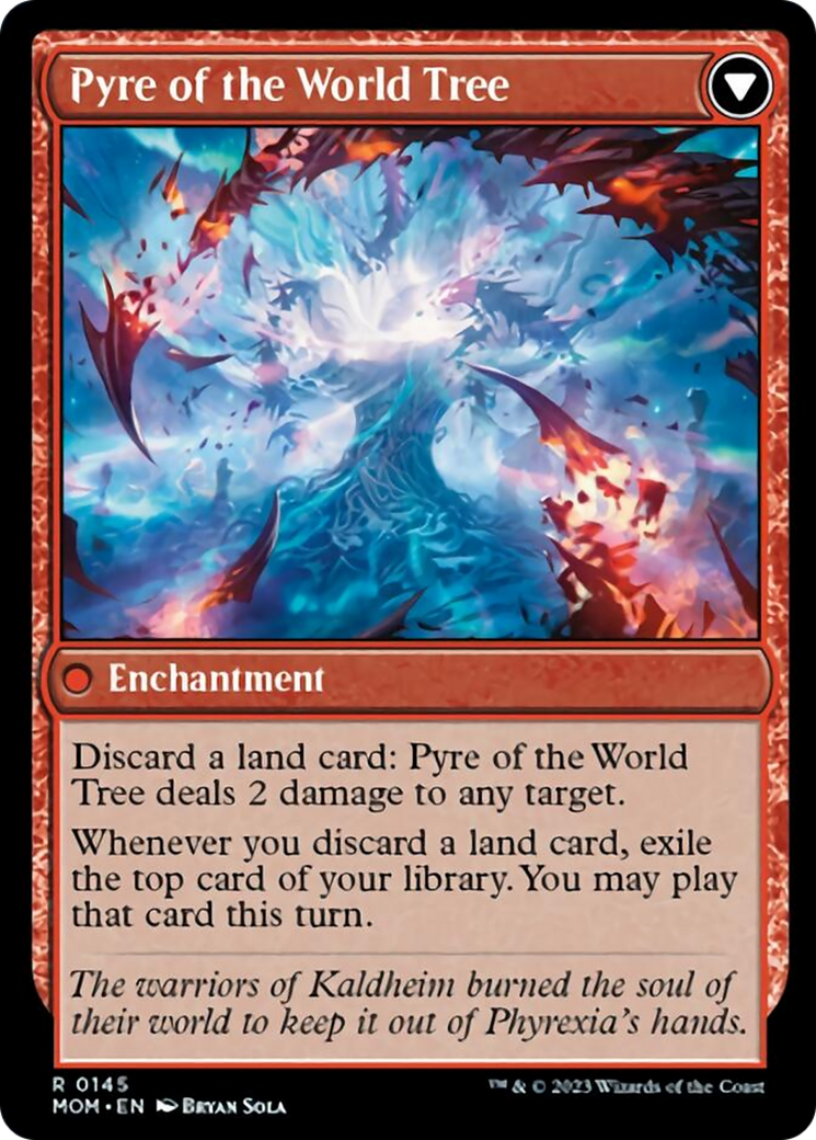 Invasion of Kaldheim // Pyre of the World Tree [March of the Machine] - Magic: The Gathering - Card Brawlers | Quebec | Canada |