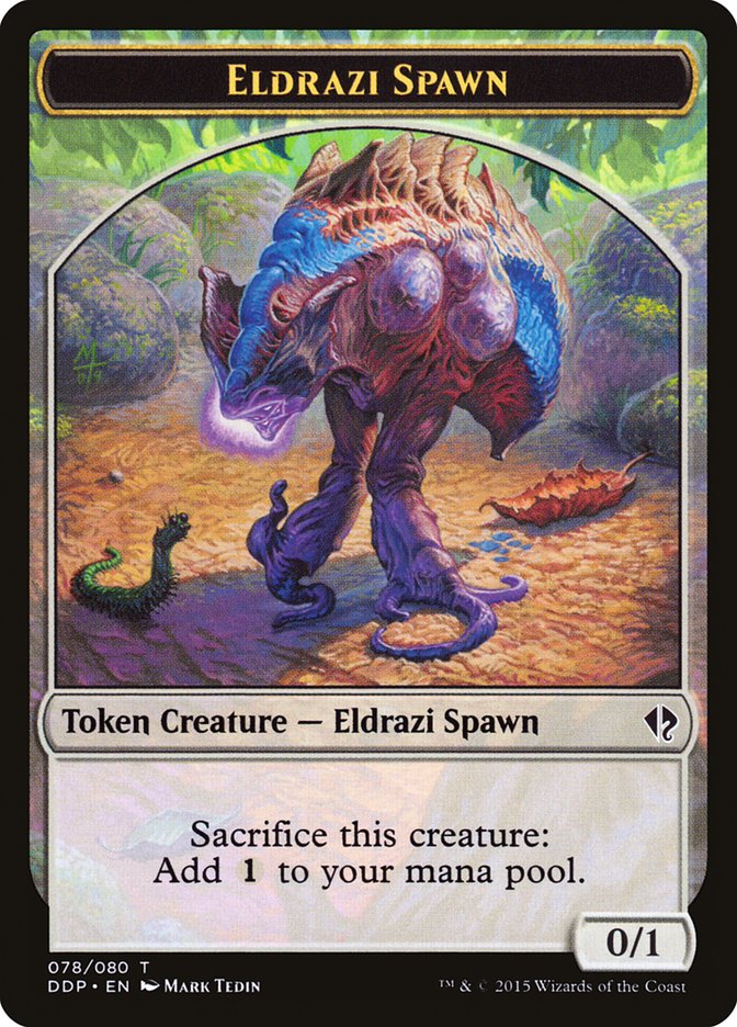 Eldrazi Spawn Token (078/080) [Duel Decks: Zendikar vs. Eldrazi] - Magic: The Gathering - Card Brawlers | Quebec | Canada |