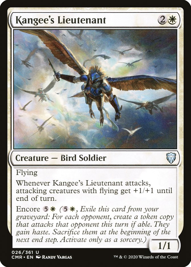 Kangee's Lieutenant [Commander Legends] - Magic: The Gathering - Card Brawlers | Quebec | Canada |