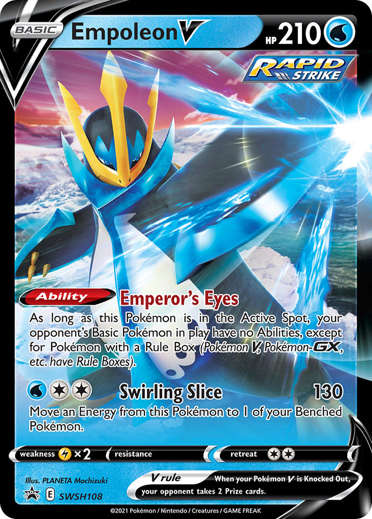 Empoleon V (SWSH108) [Sword & Shield: Black Star Promos] - Pokémon - Card Brawlers | Quebec | Canada |