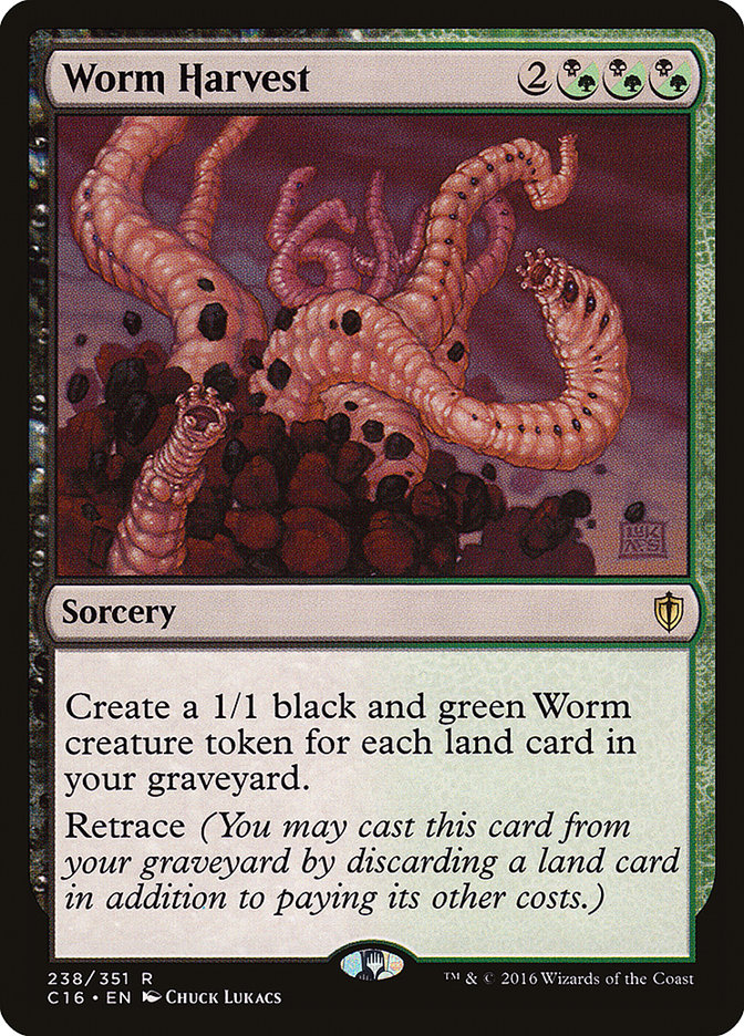 Worm Harvest [Commander 2016] - Magic: The Gathering - Card Brawlers | Quebec | Canada |