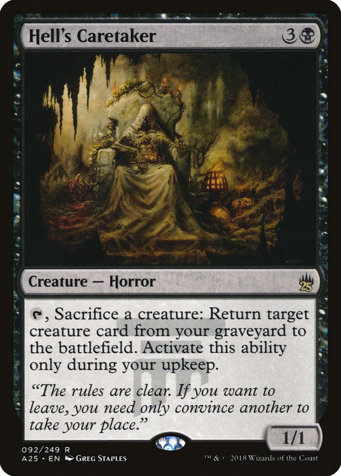 Hell's Caretaker [Masters 25] - Magic: The Gathering - Card Brawlers | Quebec | Canada |