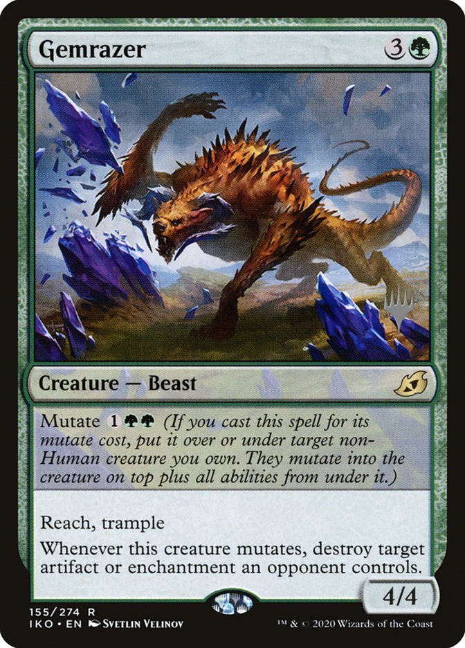 Gemrazer (Promo Pack) [Ikoria: Lair of Behemoths Promos] - Magic: The Gathering - Card Brawlers | Quebec | Canada |