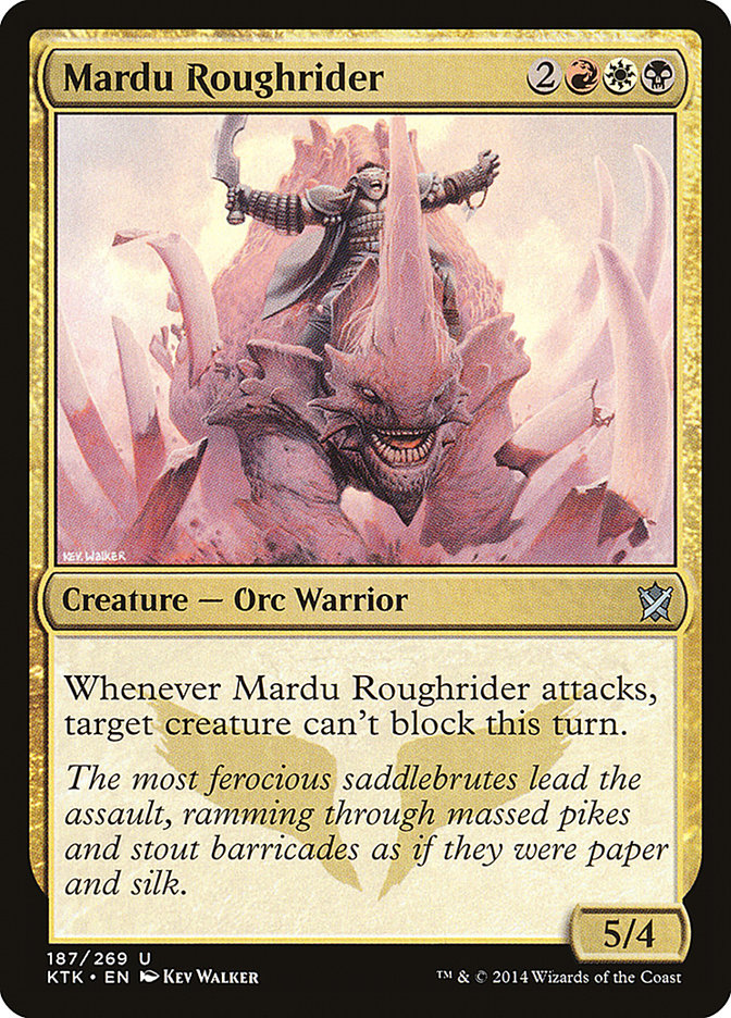 Mardu Roughrider [Khans of Tarkir] - Magic: The Gathering - Card Brawlers | Quebec | Canada |