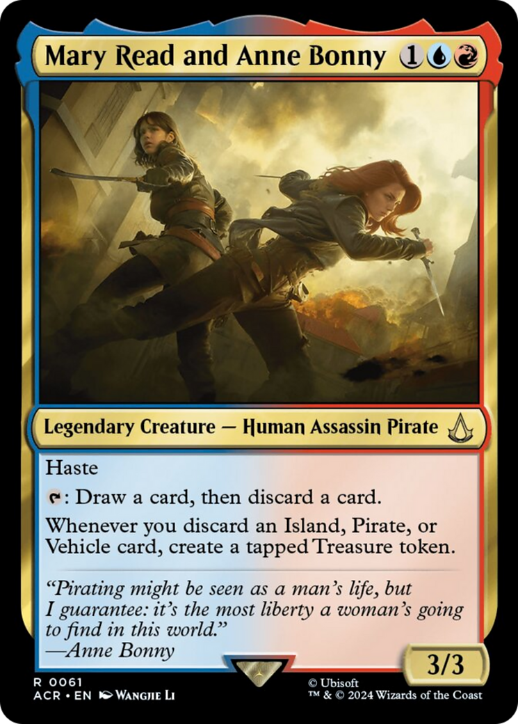 Mary Read and Anne Bonny [Assassin's Creed] - Magic: The Gathering - Card Brawlers | Quebec | Canada |