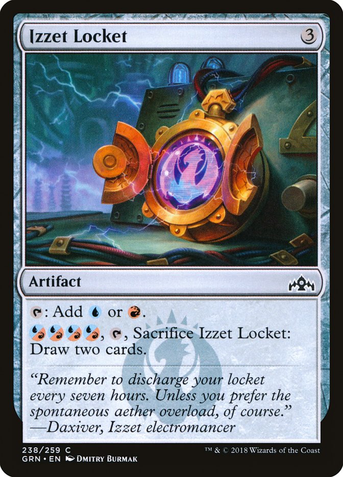 Izzet Locket [Guilds of Ravnica] - Magic: The Gathering - Card Brawlers | Quebec | Canada |