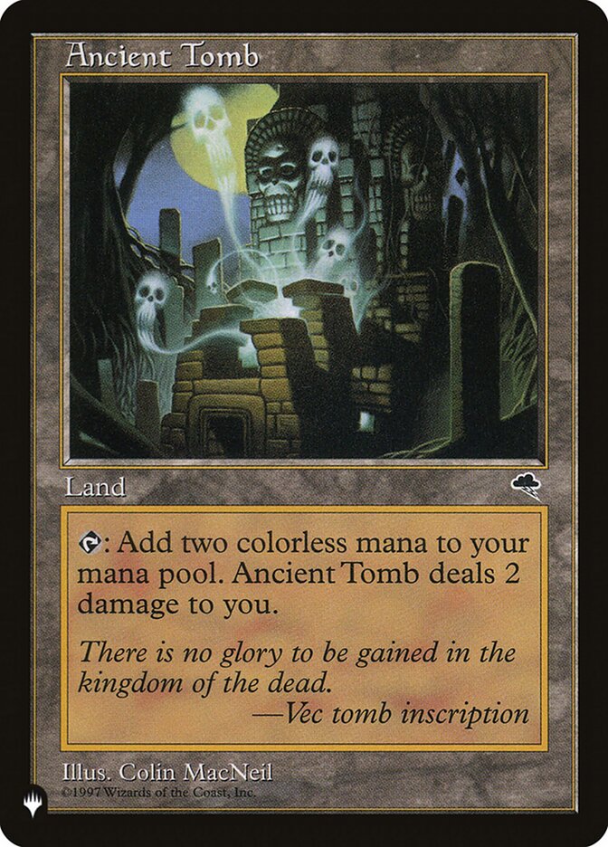 Ancient Tomb [The List] - Magic: The Gathering - Card Brawlers | Quebec | Canada |