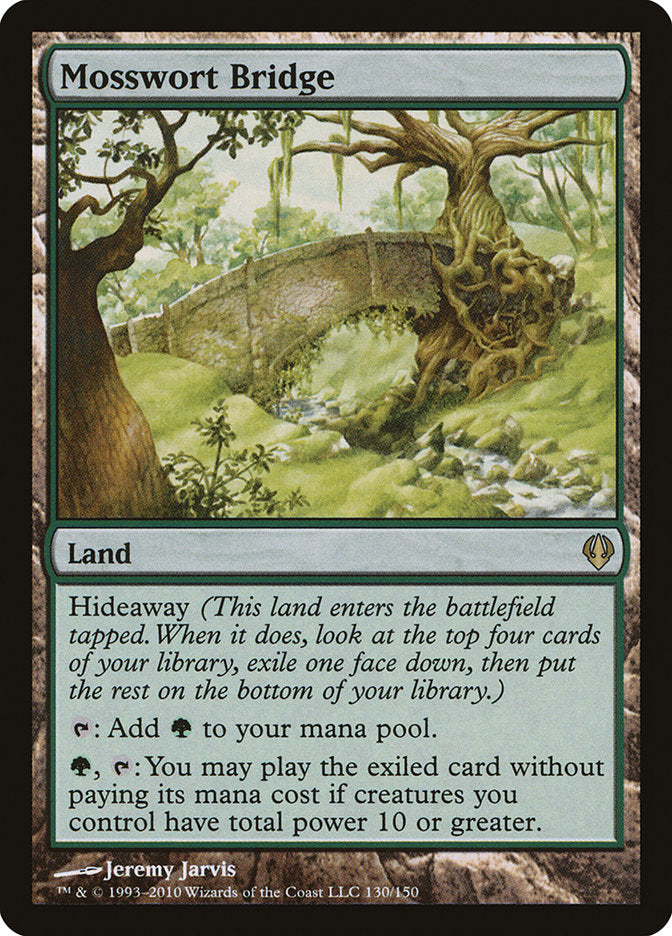Mosswort Bridge [Archenemy] - Magic: The Gathering - Card Brawlers | Quebec | Canada |