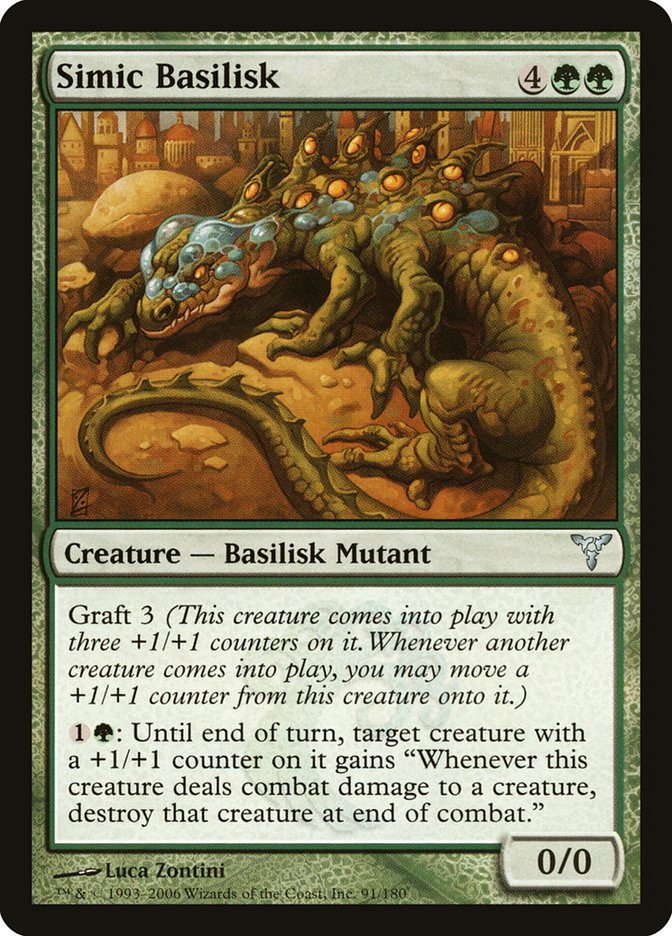 Simic Basilisk [Dissension] - Magic: The Gathering - Card Brawlers | Quebec | Canada |