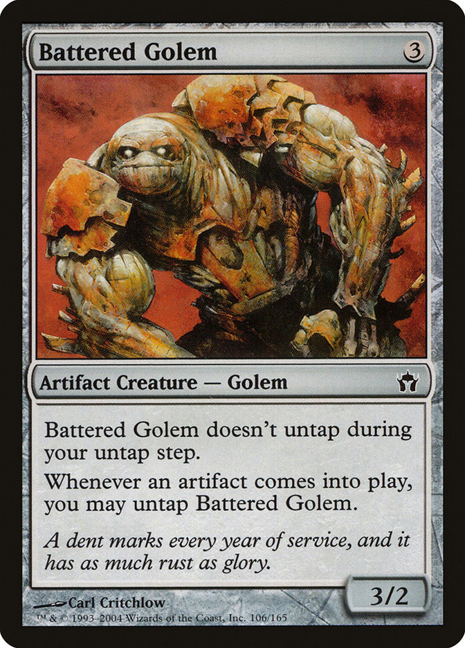 Battered Golem [Fifth Dawn] - Magic: The Gathering - Card Brawlers | Quebec | Canada |