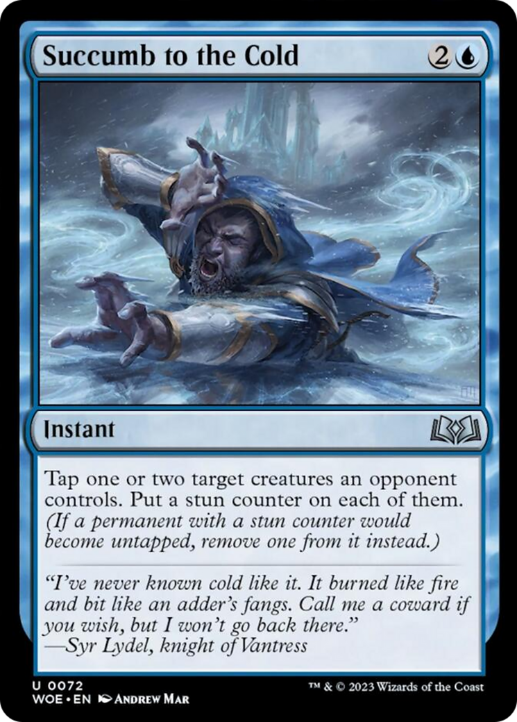 Succumb to the Cold [Wilds of Eldraine] - Magic: The Gathering - Card Brawlers | Quebec | Canada |