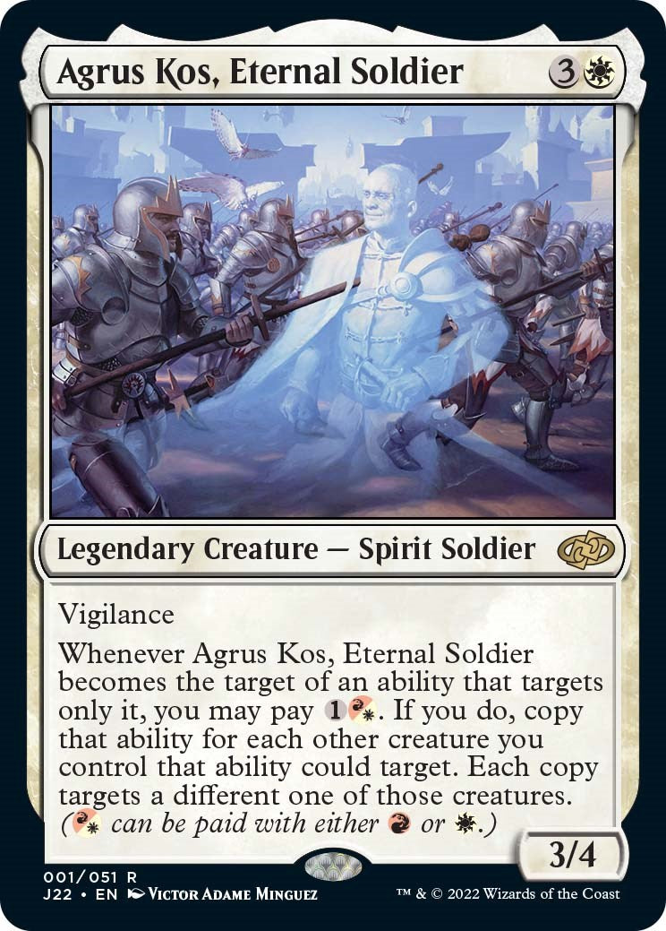 Agrus Kos, Eternal Soldier [Jumpstart 2022] - Magic: The Gathering - Card Brawlers | Quebec | Canada |