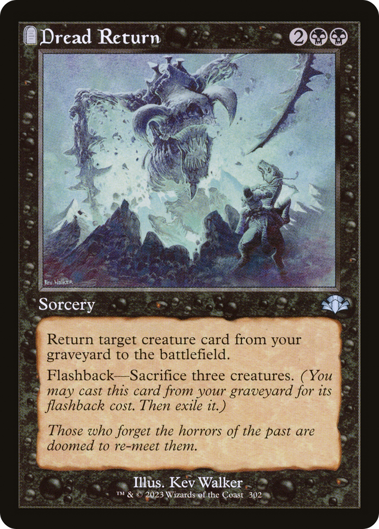 Dread Return (Retro) [Dominaria Remastered] - Magic: The Gathering - Card Brawlers | Quebec | Canada |